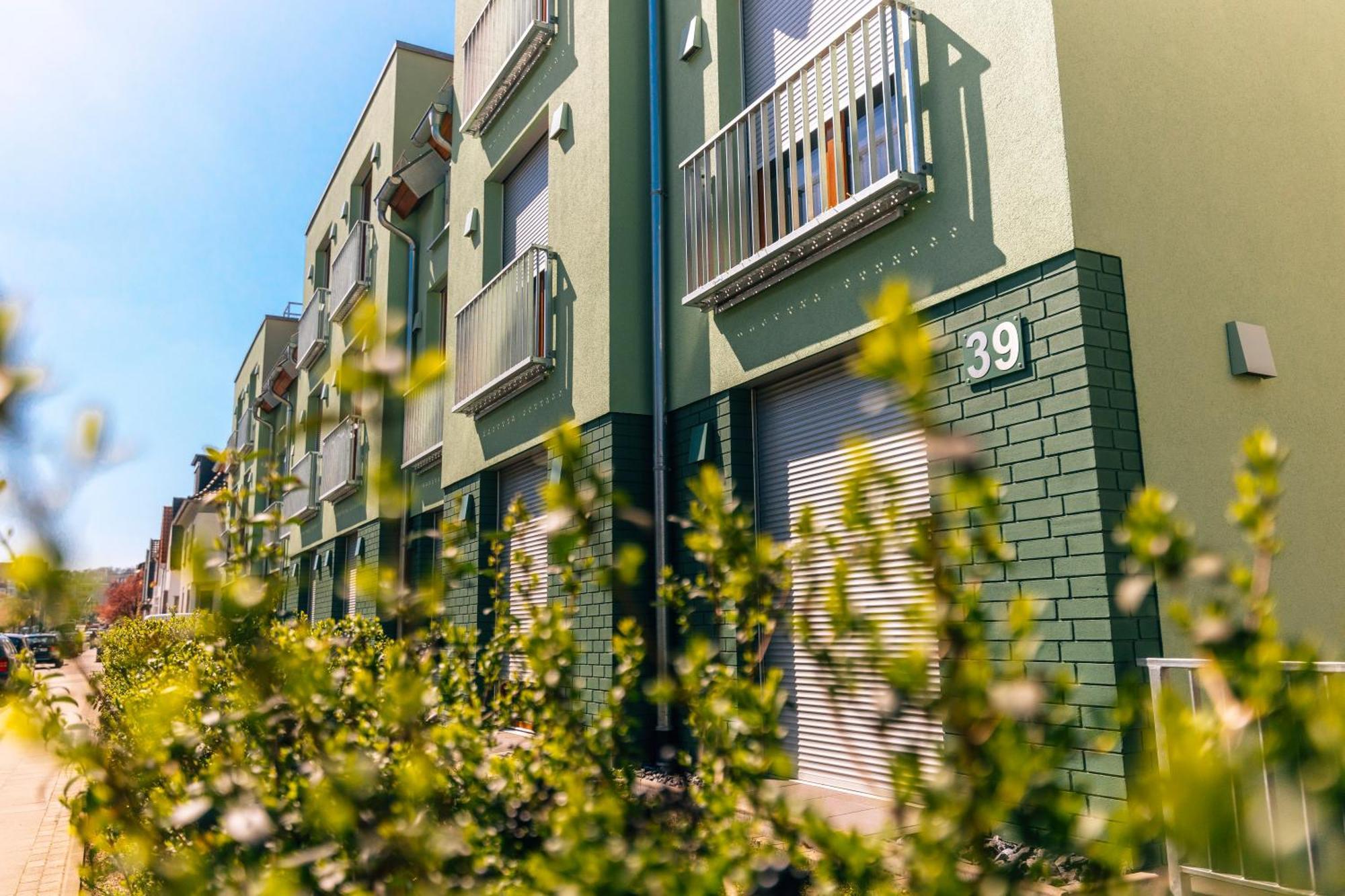 Stadt-Appartement Am Nordpark Bielefeld Exterior foto
